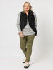 Lily Pull On Slim Leg Jean - Khaki - RC & Co