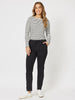 London Stretch Jogger Jean - Black - RC & Co