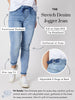 London Stretch Jogger Jean - Denim - RC & Co