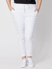 London Stretch Jogger Jean - White - RC & Co