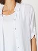 Long Duster Shirt - White - RC & Co