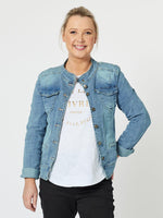 Maggie Denim Jacket - Denim