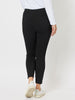 Mechanical Stretch Slim Leg Pull On Pant - Black - RC & Co