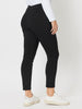 Mechanical Stretch Slim Leg Pull On Pant - Black - RC & Co
