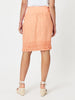 Mimi Linen Ruffle Hem Skirt - Mandarine - RC & Co