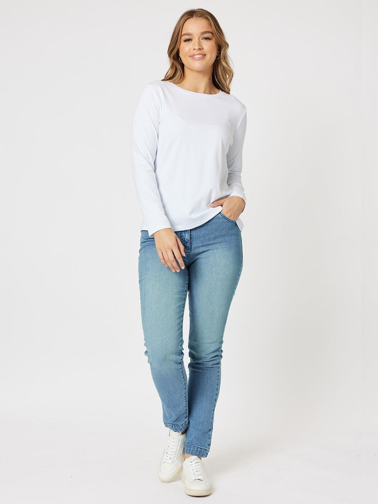Miracle High Rise Jean - Bleached - RC & Co