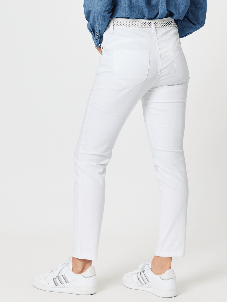 Miracle High Rise Jean - White - RC & Co