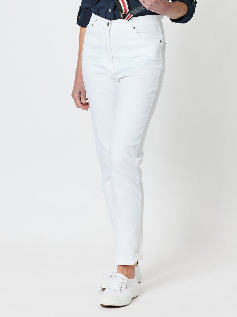 Miracle High Rise Jean - White - RC & Co