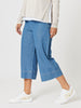 Molly Wide Leg Cropped Pant - Denim - RC & Co