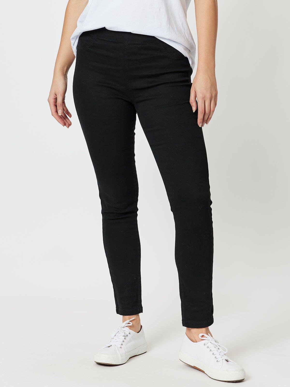 New Yorker Stretch Jean - Black – RC & Co