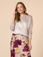 Opera Sequin Top - Champagne