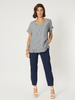 Parachute Stitch Detail Pant - Navy - RC & Co