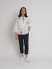 Birdie Embroidered Blouse - White Multi