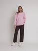Camilla Rib Knit - Rose