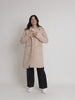 Rodeo Longline Quilted Jacket - Natural