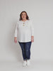 Be Square Long Sleeve Tee - White