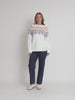 Chevalier Print Knit - Ivory Multi rc&co