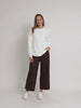 Alpine Spot Knit - Winter White