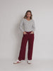 Marine Wide Leg Pant - Shiraz