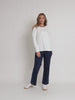The Cupid Embroidered Long Sleeve Tee - Ivory