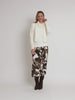 La Perla Embellished Knit with Scarf - Ivory