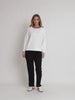 NYC Sports Embroidered Top - Ivory