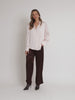 Glimmer Diamante Shirt - Blush