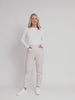 Alexis Gingham Print Pant - Natural rc&co