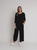 Travellers Pleat Top - Black RC&CO