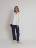 Sweetheart Embroidered Shirt - White
