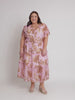 Haiti Floral Print Dress - Pink/Natural RC&CO