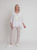 Luzia Twin Button Pant - Natural