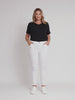 Marvel High Rise Stretch Jean - White