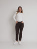 Miracle Slim Leg Denim Jean - Coffee