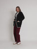 Slalom Heart Button Cardigan - Black rc&co