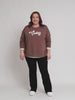 Vintage Sweatshirt - Chocolate