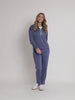 Urban City Zip Sweatshirt - Denim Blue rc&co