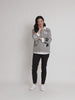Chelsea Flower Knit - Floral Grey
