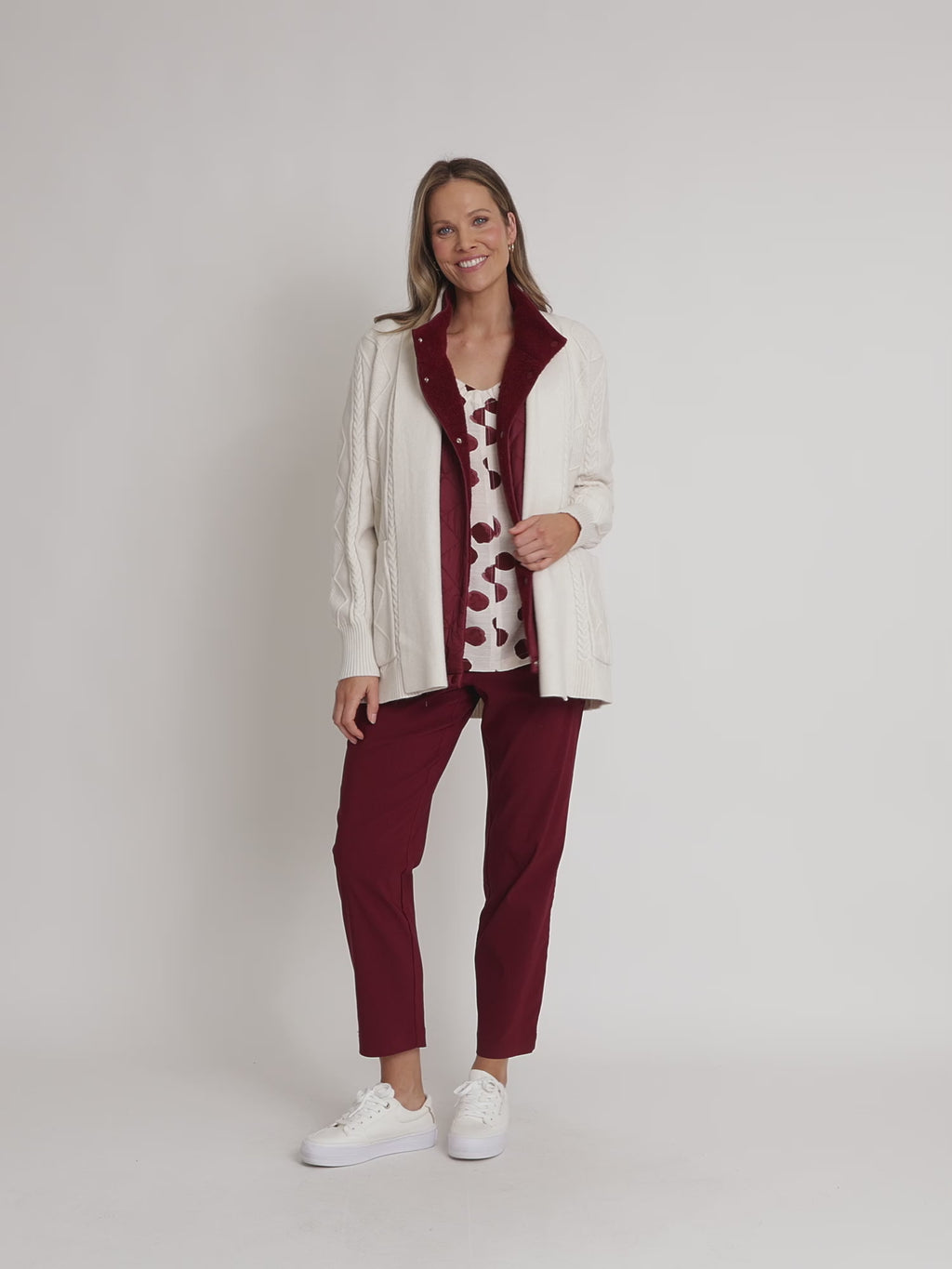 Après Cable Knit Cardigan - Chalk rc&co