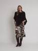 Roma Faux Fur Poncho - Espresso
