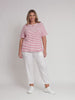 Classic Stripe Tee - Red/White