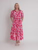 Pink Poppies Floral Print Dress - Pink/Multi rc&co