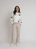 Chelsea Flower Knit - Floral Ivory rc&co