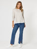 Republic Straight Leg Split Jean - Denim - RC & Co
