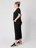 Ruffle Sleeve Tunic - Black - RC & Co