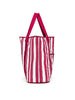 Sabbia Beach Bag Large - Pink Stripe - RC & Co