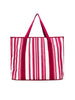 Sabbia Beach Bag Large - Pink Stripe - RC & Co