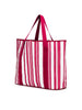 Sabbia Beach Bag Large - Pink Stripe - RC & Co