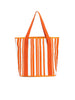 Sabbia Beach Bag Small - Orange Stripe - RC & Co