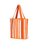 Sabbia Beach Bag Small - Orange Stripe - RC & Co
